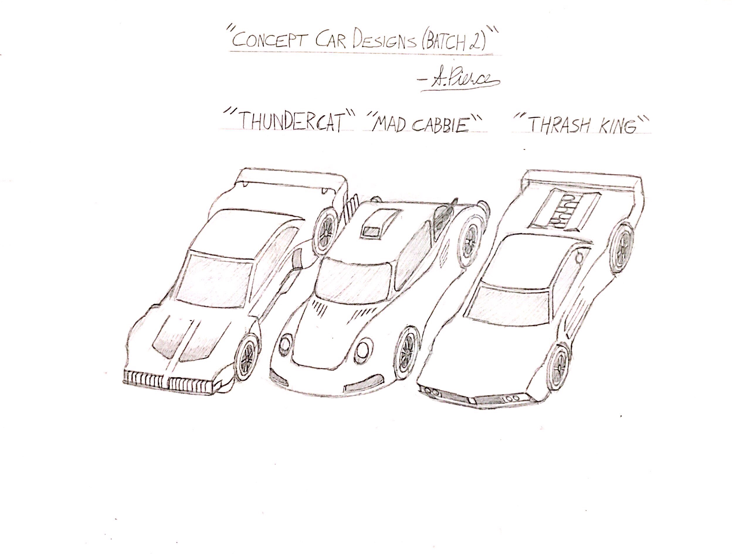 Concept Car Designs (Batch 2)